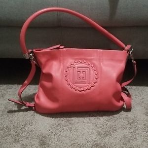 Liz Claiborne Coral Pink Shoulder Bag